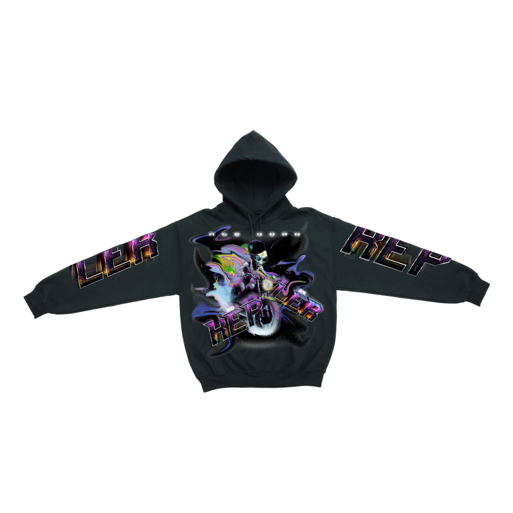 Alien Harley Pullover Hoodie